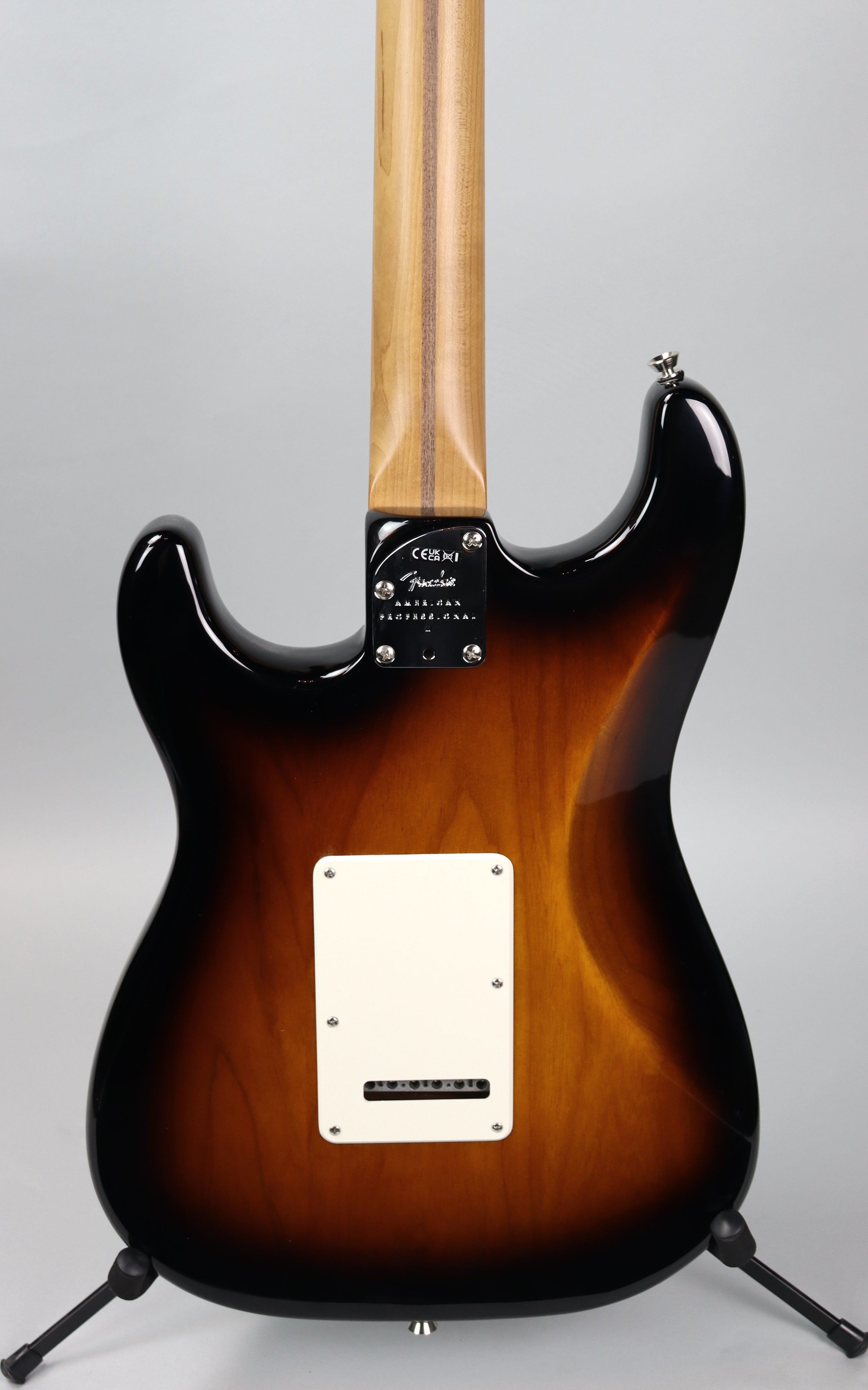 Fender American Professional II Stratocaster Roasted Maple Guitar with Mustang LT50 Amp - Limited Edition 2-Color Sunburst Bundle for Home Studio & Live Performance