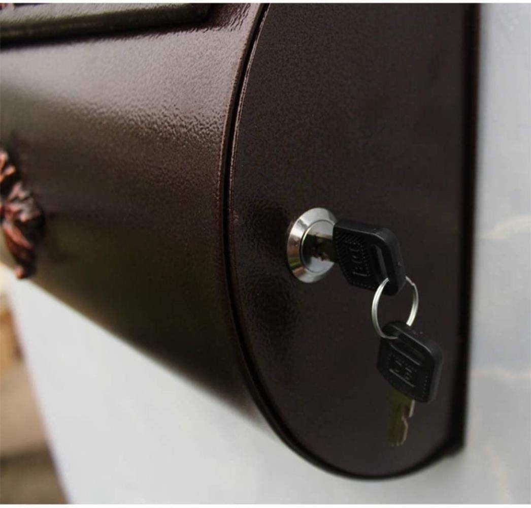Aluminum Letter Mailbox - Secure Multi-Function Book Box for Home & Office Decoration | Perfect for Porch, Garden, and Crafts Storage