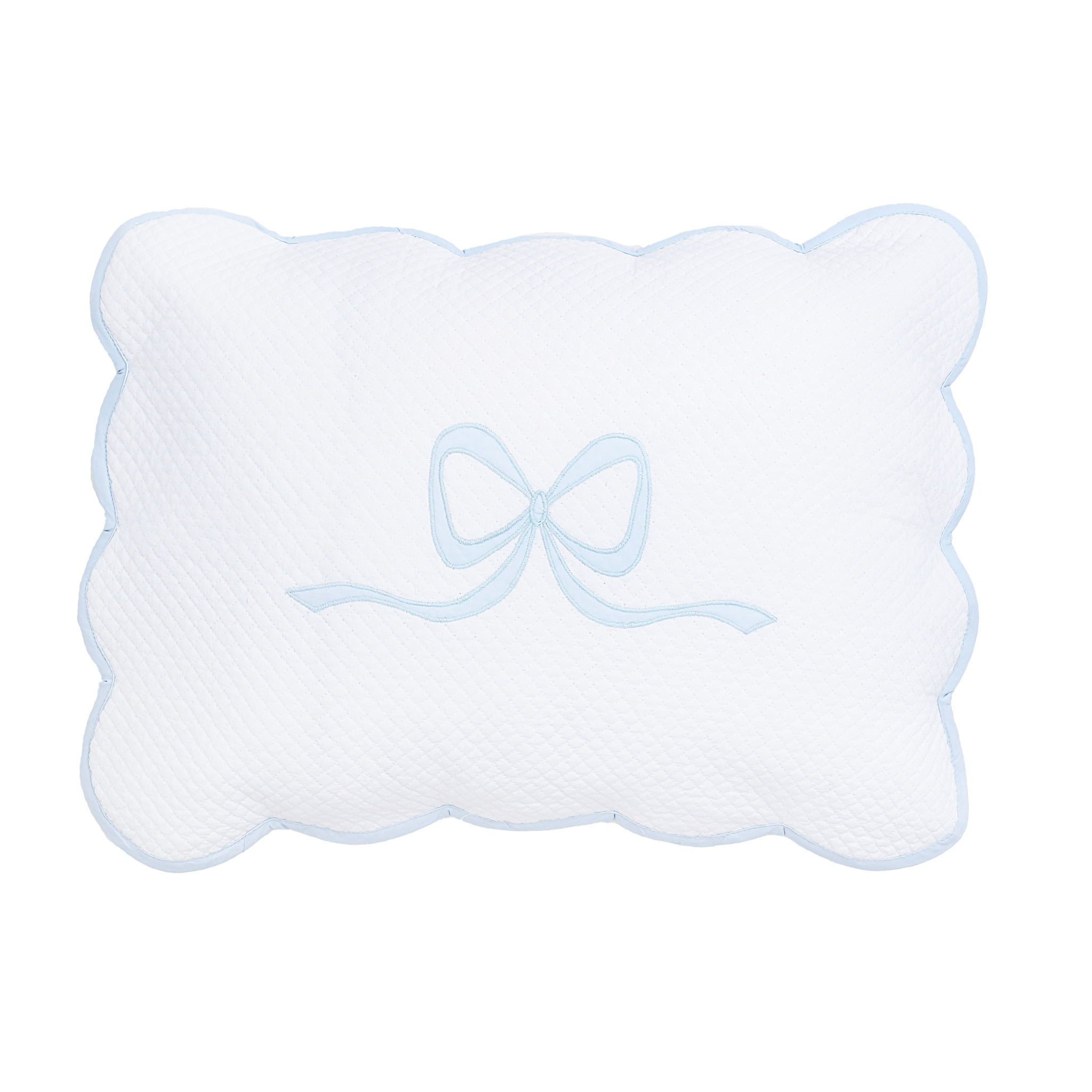Soft Baby Lucy Cotton Pillow Sham - Breathable & Hypoallergenic Nursery Bedding for Cribs & Toddler Beds - Perfect for Newborns, Infants & Kids Room Decor