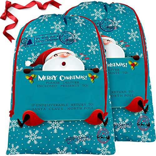 Blue Santa Claus