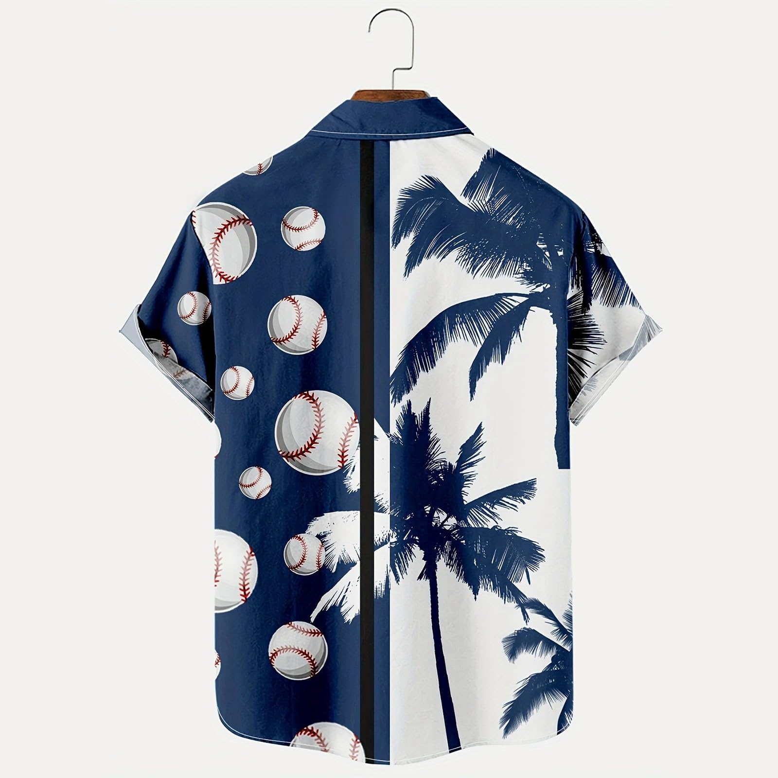 Men's Hawaiian Shirt - Tropical Short Sleeve Button Down Beach Shirt for Summer Vacation, Luau Party & Casual Wear | Breathable & Stylish Aloha Shirt