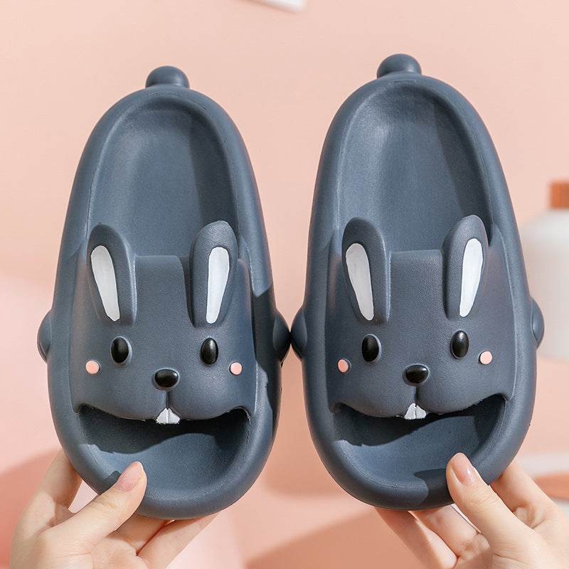 Cute Kawaii Bunny Slippers for Women - Soft Plush House Shoes with Non-Slip Sole - Perfect for Indoor Comfort, Lounge Wear & Gift Giving