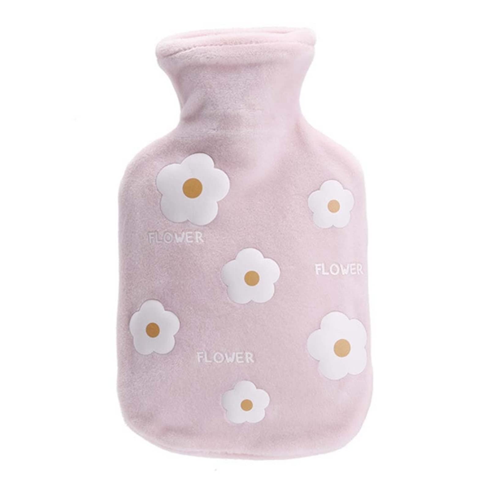 JSJJEDC Cute Cartoon Hot Water Bottle - Mini Portable Hand Warmer for Women & Girls, Perfect for Winter, Camping, and Cold Weather Comfort (Color: 2)