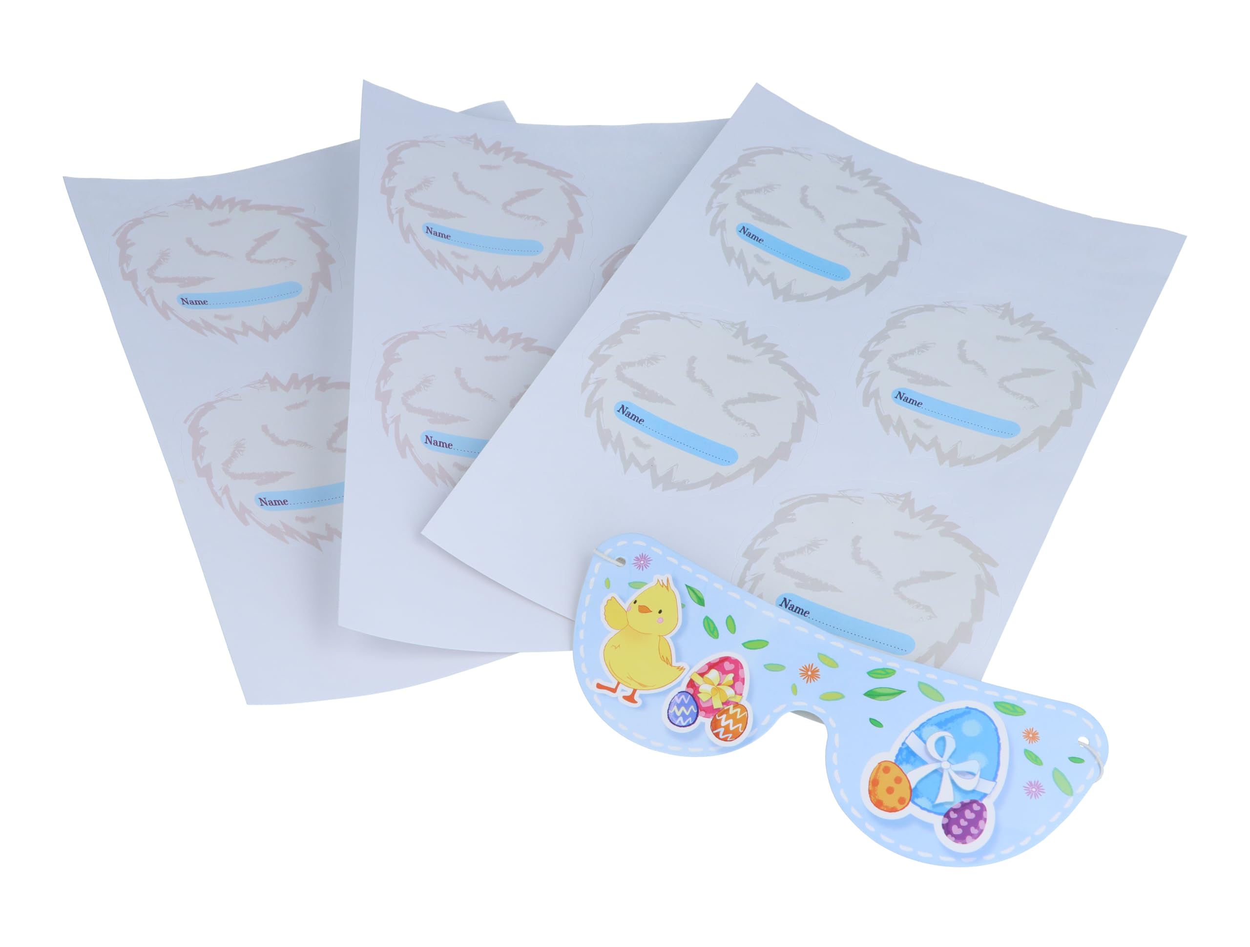Easter Bunny Party Game - Stick Tail on Bunny for Kids - Easter Egg Hunt & Spring Party Activity
