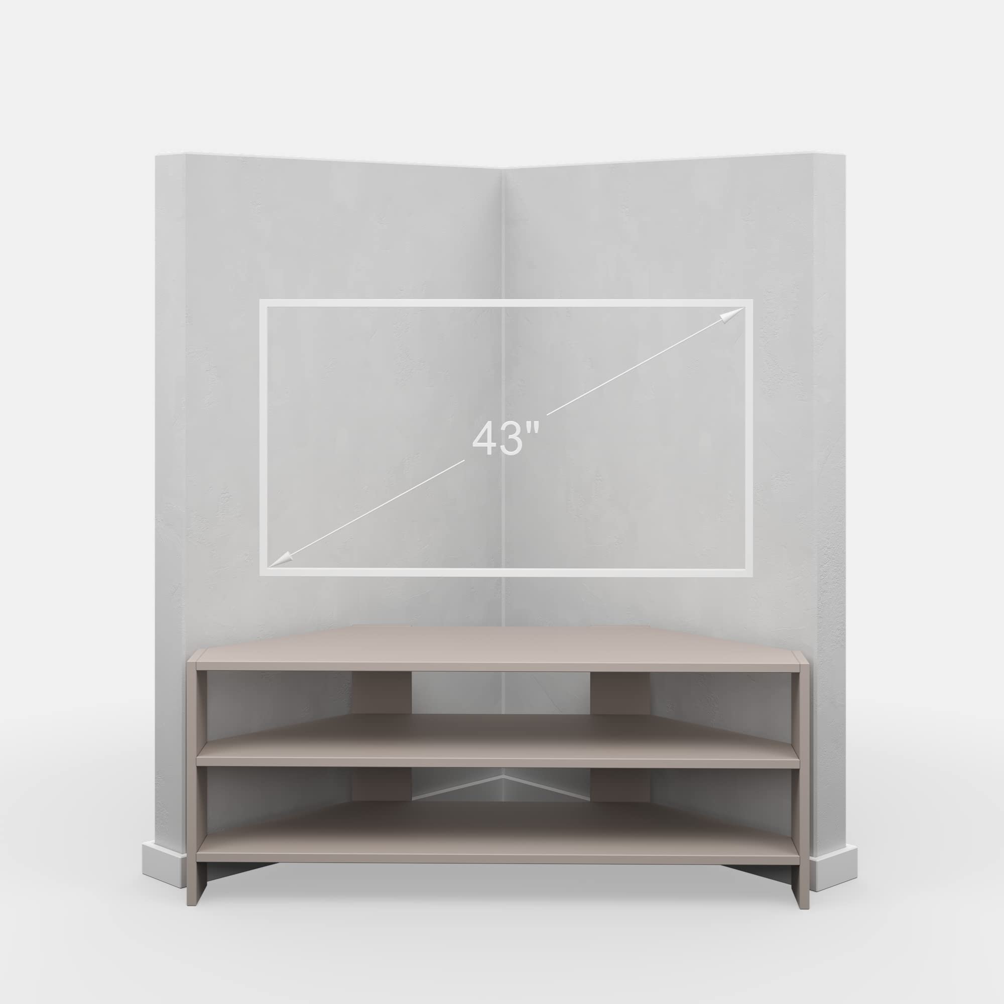 Ada Modern TV Stand with Storage - 44.88