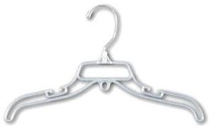 12 Pack Clear Unbreakable Kids Clothes Hangers - Durable Plastic Children's Hangers for Closet, Nursery & Travel Organization