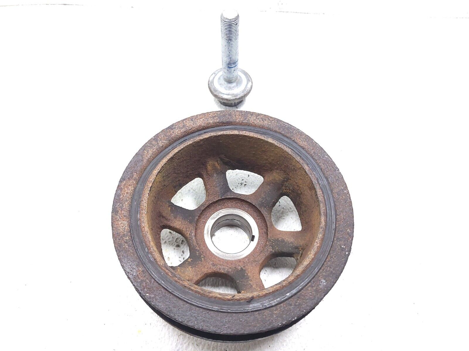 Mercedes ML500 Crankshaft Pulley Harmonic Balancer OEM M113 for 2006-2011 Models - Perfect for Engine Repair & Performance Enhancement
