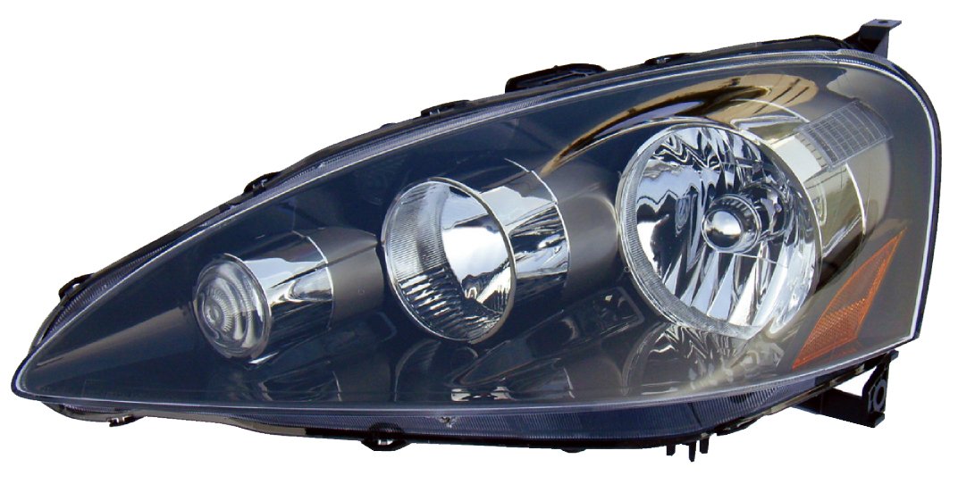 EPIC LIGHTING Headlight Lens and Housing Assembly Replacement for Acura 2005-2006 RSX (AC2518108 33151S6MA51) - Left Driver Side LH - Perfect for Night Driving & Foggy Conditions