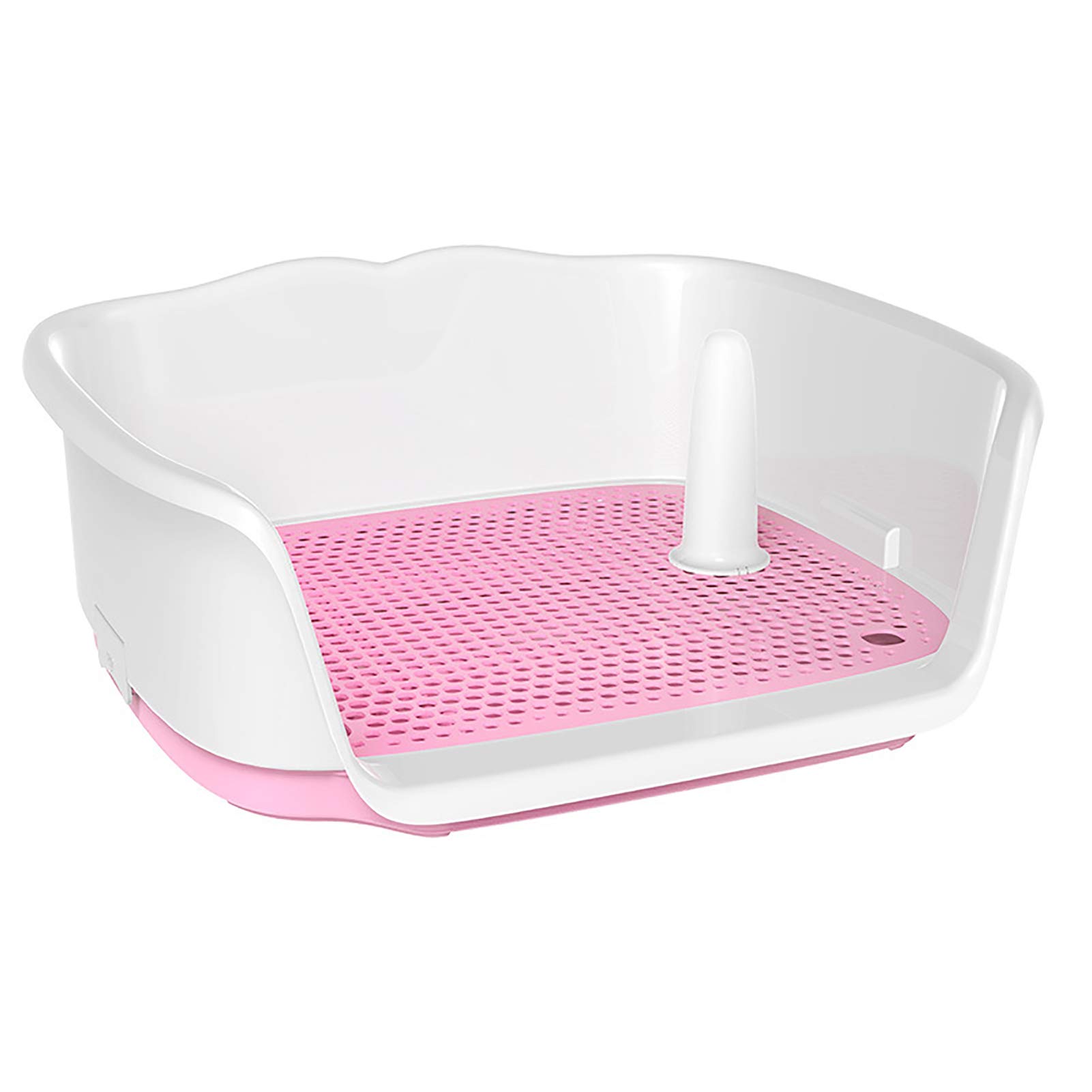 NGW Dog Training Toilet - Indoor/Outdoor Puppy Potty Fence with Removable Post & Pad Holder | Perfect for Housebreaking, Apartment Living & Backyard Training