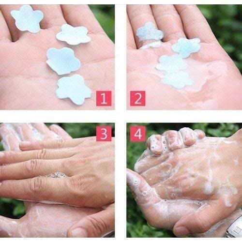 YTM 2-Pack Travel Soap Sheets for Hand Washing & Face Cleansing - Multi Fragrance, Portable & Eco-Friendly - Perfect for Camping, Travel, Gym & Emergency Kits