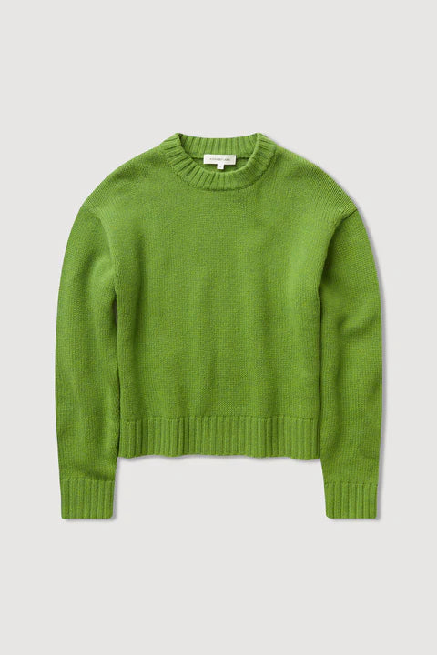 Beau Tarragon Merino Knit Sweater for Women - Soft & Warm Wool Pullover - Perfect for Fall & Winter Outfits, Office Wear & Casual Style
