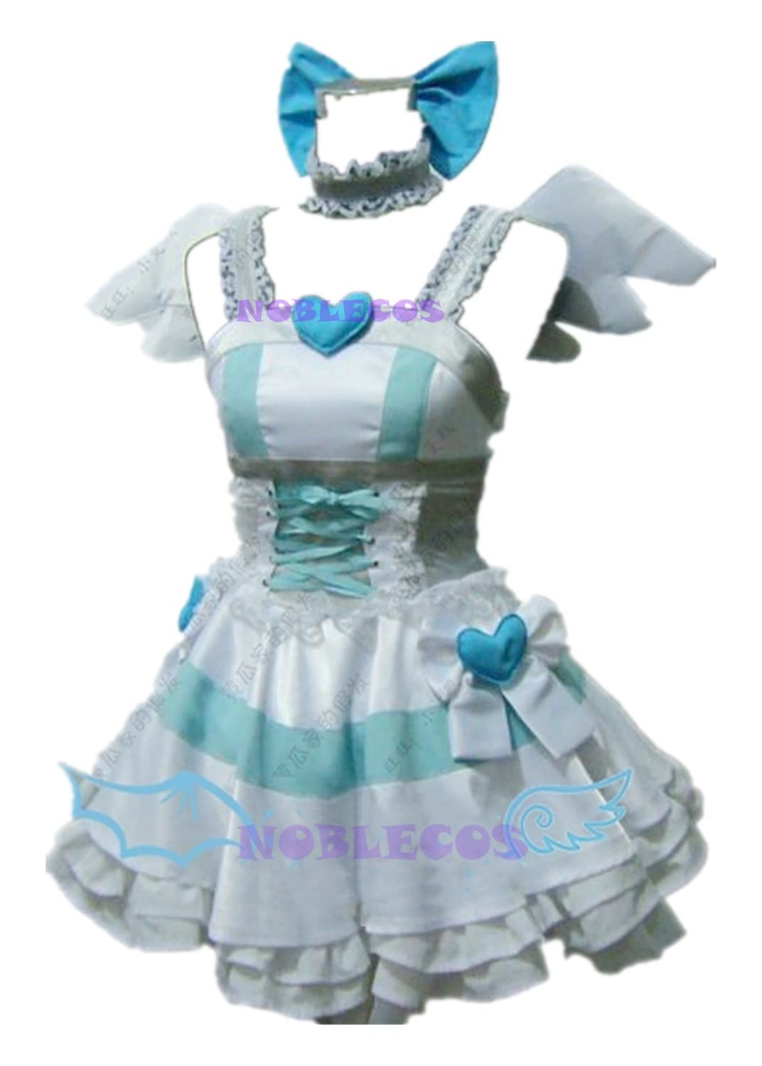Anime Panty & Stocking Cosplay Costume Set - Angel Stockings Halloween Outfit for Women | Perfect for Cosplay Events, Halloween Parties & Themed Gatherings