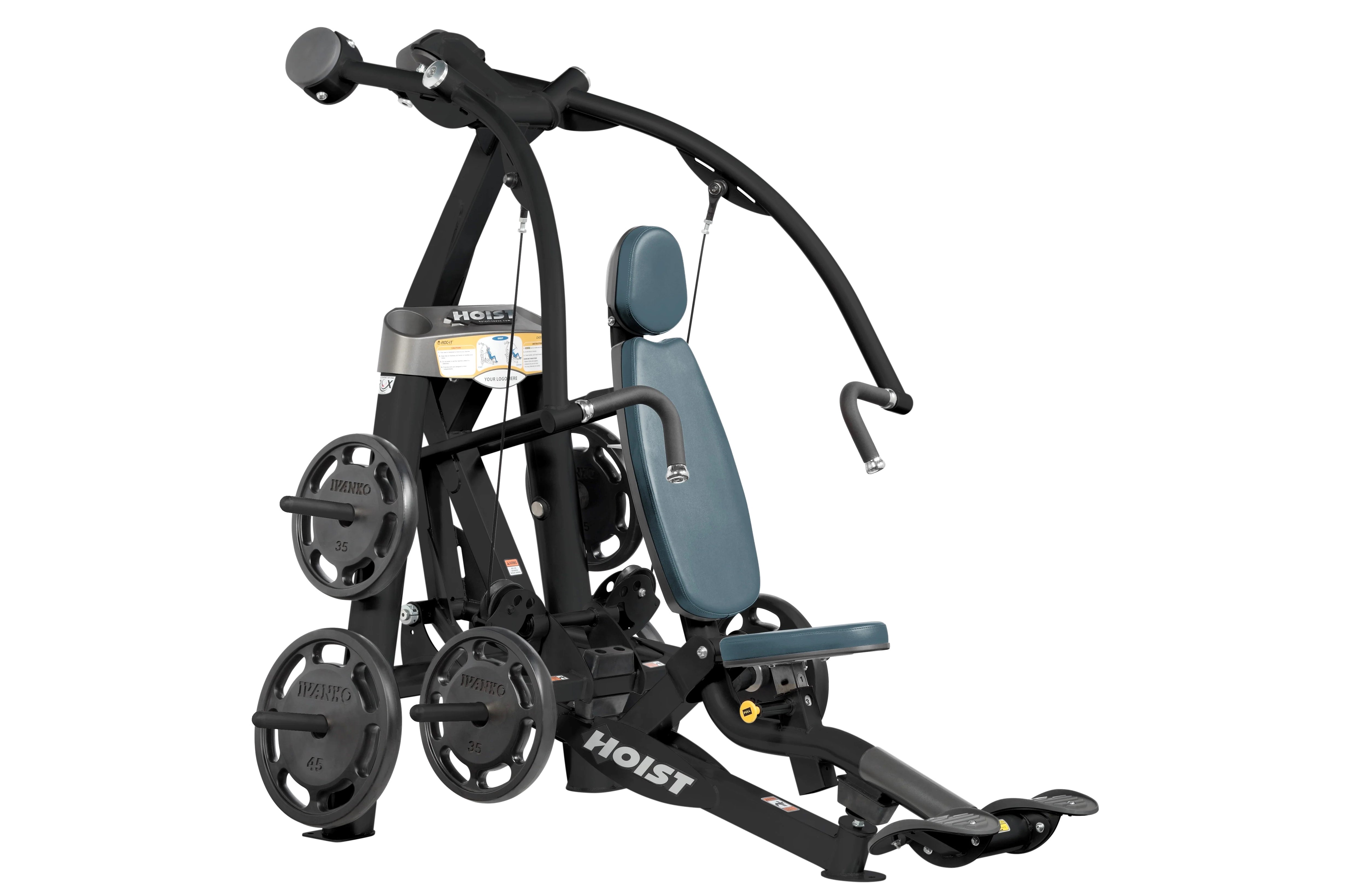 Hoist ROC IT Chest Press Machine (RPL 5301) - Professional Strength Training Equipment for Home & Commercial Gyms - Perfect for Upper Body Workouts & Muscle Building