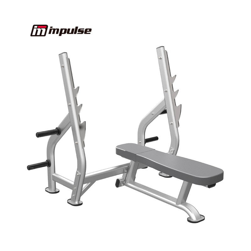 IT7014 Flat Bench Press - Heavy Duty Adjustable Weight Bench for Home Gym Strength Training | Perfect for Dumbbell Workouts, Chest Press & Full Body Exercises