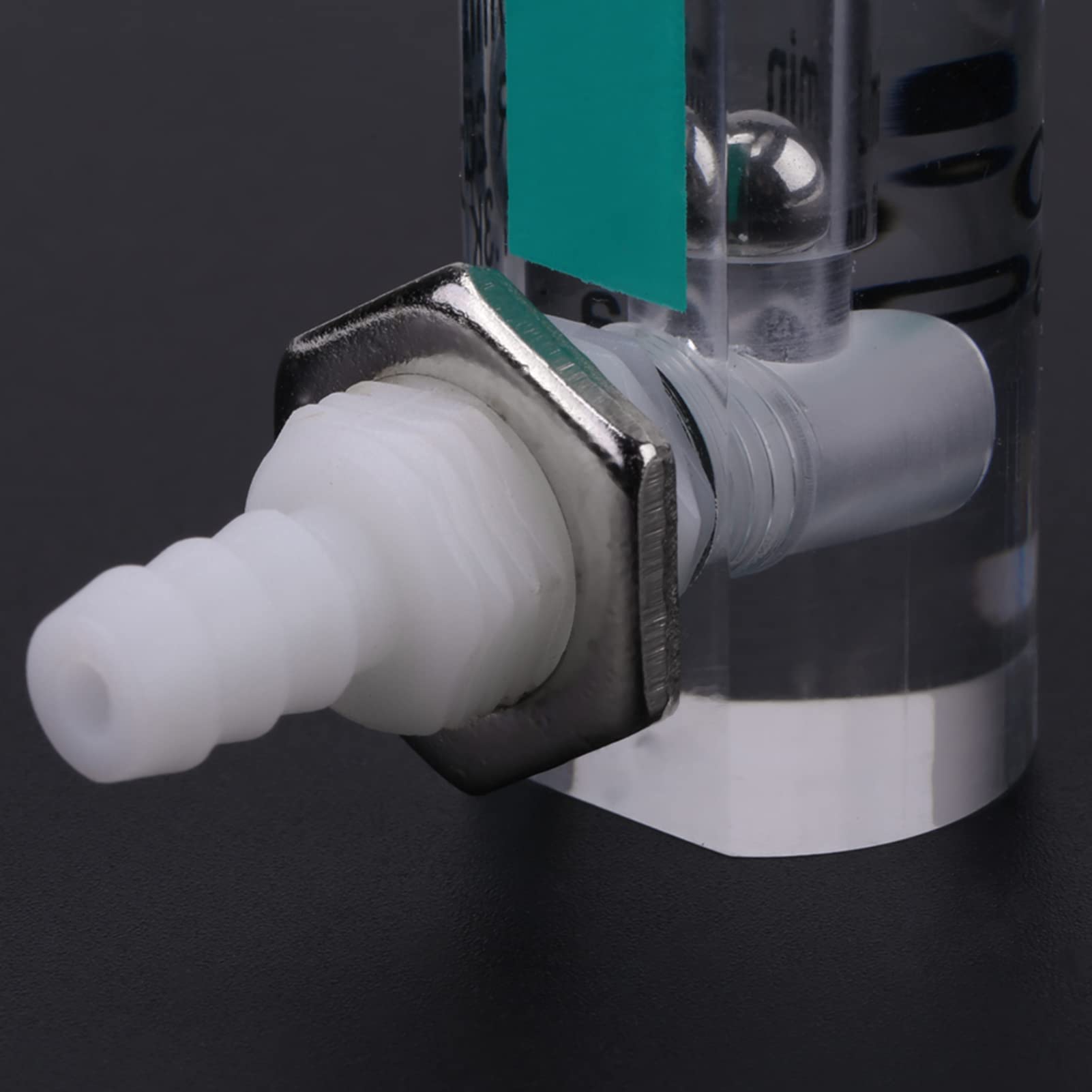 2.5-25LPM Gas Flow Meter with Control Valve - Precise Oxygen & Air Flow Measurement for Medical, Industrial & Laboratory Use