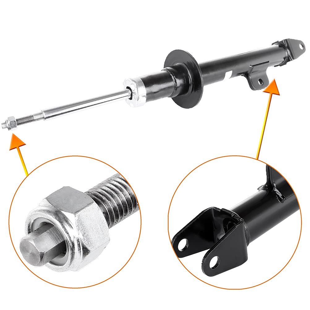 AUTOMUTO 4x Shock Absorbers Struts Set - Compatible with 2005-2010 Chrysler 300, 2006-2010 Dodge Charger, 2005-2008 Dodge Magnum - Front & Rear Auto Shocks Replacement (Part# 341608, 349065) - Smooth Ride for City Driving & Highway Cruising