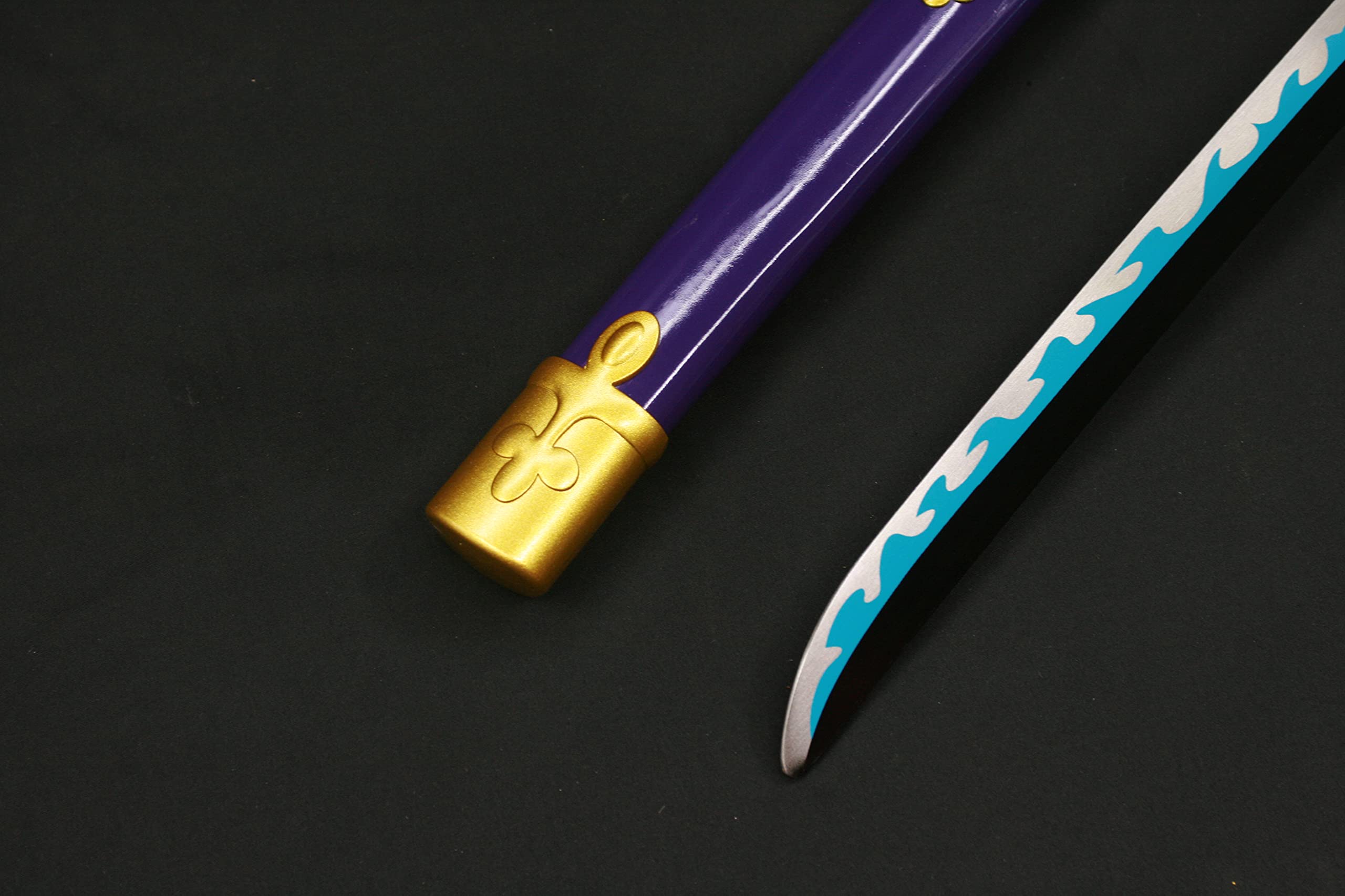 Premium Roronoa Zoro Yama Enma & Ame no Habakiri Replica Swords - Carbon Steel One Piece Anime Cosplay Props for Collectors & Fans - Perfect for Cosplay, Display, and Themed Events