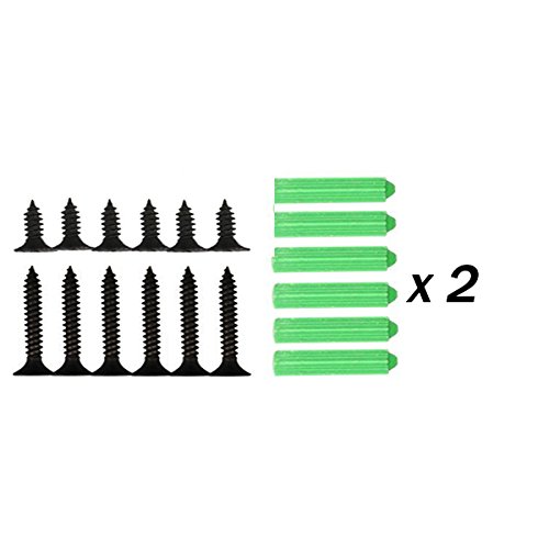 10x10cm Heavy Duty Iron Pipe Shelf Brackets - Wall Mounted Floating Shelf Supports for Home & Office (Silver & Black, 2-Pack) - Perfect for Living Room, Kitchen, Bathroom Storage & Display
