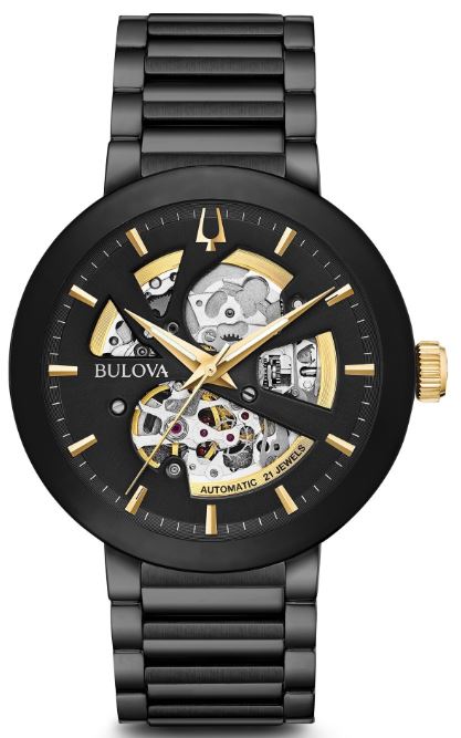 Bulova Men's Modern Automatic Watch - Stainless Steel, Sapphire Crystal, Water Resistant - Perfect for Business, Casual & Formal Wear