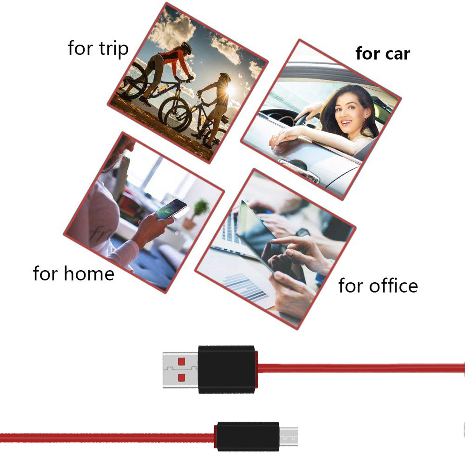 Premium Fast Charging Micro USB Cable - 3.3FT High-Speed Charger Cord for Beats by Dre Powerbeats 2/3, Studio Solo 2/3 Wireless Headphones & Pill Speakers (1 Pack) - Perfect for Home, Office, Gym & Travel Charging