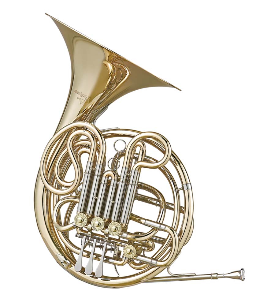 Antigua Vosi Double French Horn - Professional Kruspe Wrap Design with Deluxe ABS Case | Perfect for Orchestras, Band Performances & Music Students