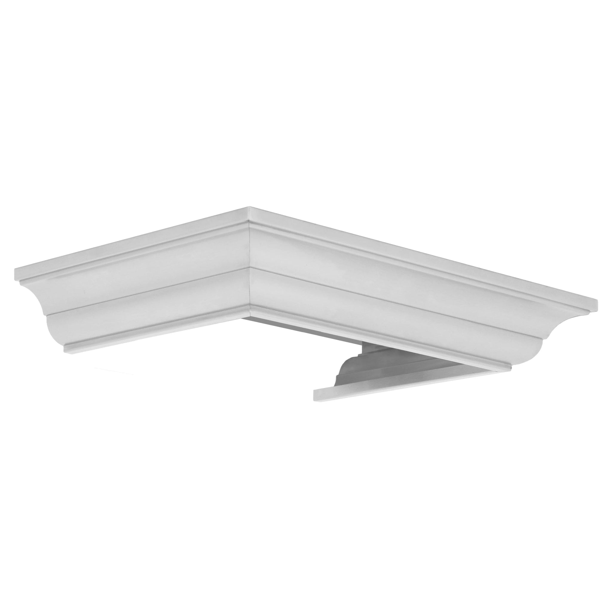 Stainless Steel 6-Inch Wall Mount Range Hood with Crown Molding - CM6 587/597/KE/KECOM 30/KZ - Perfect for Modern Kitchens & Ventilation Solutions