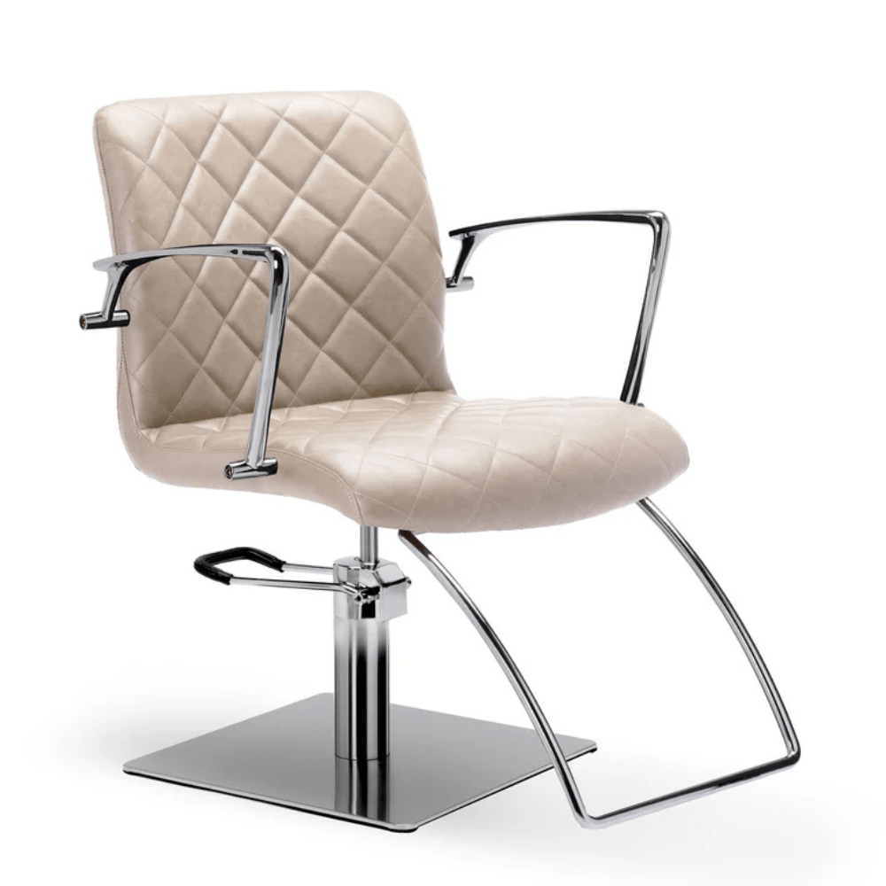 Lanvain SARA Styling Chair 259 - Professional Salon Chair for Hairdressers & Barbers - Adjustable Hydraulic Stylist Chair with Swivel Base - Perfect for Salons, Barber Shops & Home Use