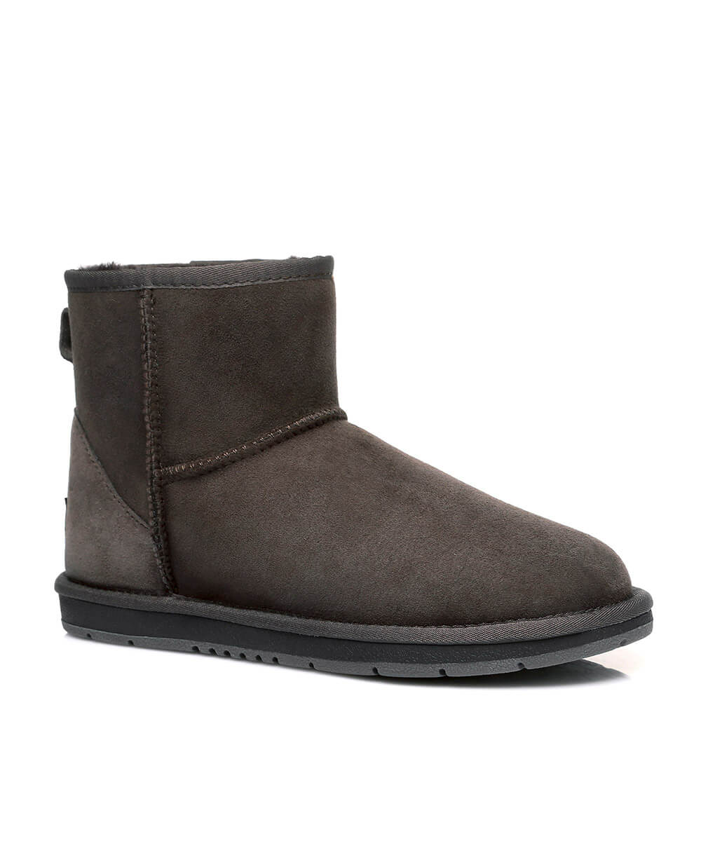Men's UGG Classic Luxe Mini Boots - Genuine Sheepskin Winter Boots for Men | Cozy & Waterproof Snow Boots for Cold Weather, Hiking & Outdoor Activities