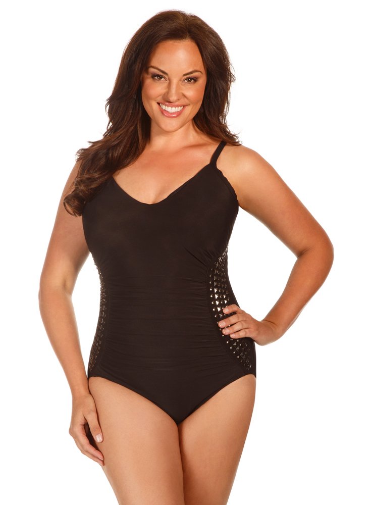 MagicSuit Women's Modern One-Piece Swimsuit - Stylish & Comfortable Bathing Suit for Beach, Pool & Vacation | Perfect for Swimming, Sunbathing & Summer Getaways