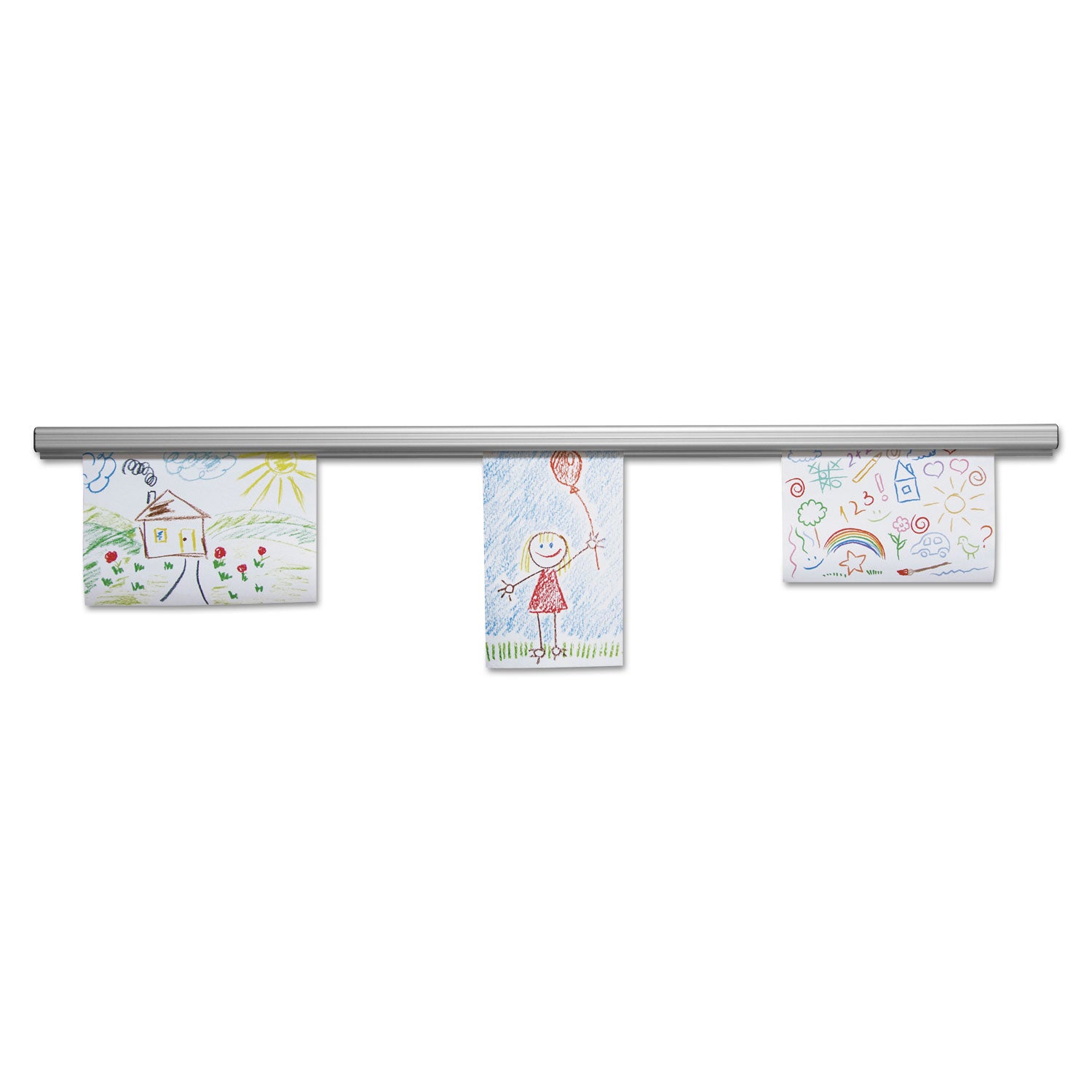 Advantus Grip A Strip Display Rails - 1.5