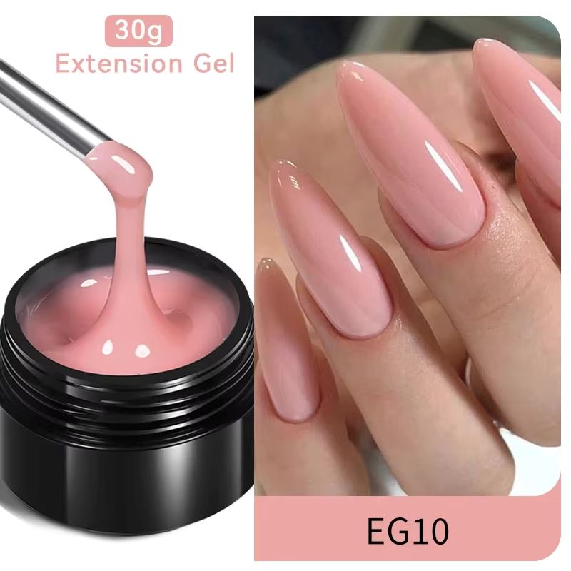 Born Pretty Extension Gel in a Jar - 30ml Nail Extension Gel for Strong & Natural-Looking Nails - Perfect for Salon, Home Manicures & DIY Nail Art