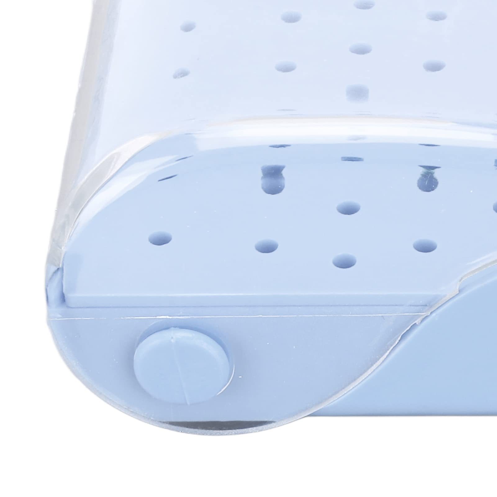 Autoclavable Dental Bur Organizer Case - 60 Hole Burs Holder with Protective Cover, Dentist Tool Storage Box for Dental Clinics & Hospitals (Blue) | Perfect for Organizing Dental Instruments & Sterilization Procedures