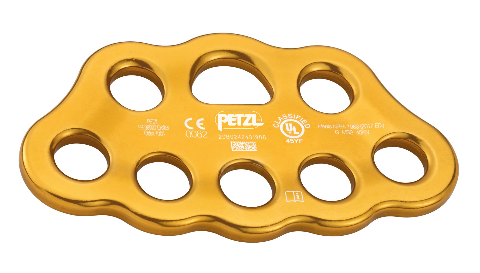 Petzl Paw Multiplier Anchors - Climbing Gear for Rock Climbing, Mountaineering & Rescue - Heavy Duty Aluminum Carabiners for Secure Anchoring & Rigging