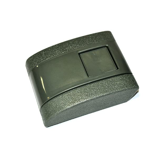 The Parts Place Inc. GM Seat Belt Cover Replacement - Durable Plastic Standard Size - Green Color - Compatible with General Motors Vehicles | Perfect for Car Interior Repair & Restoration Projects