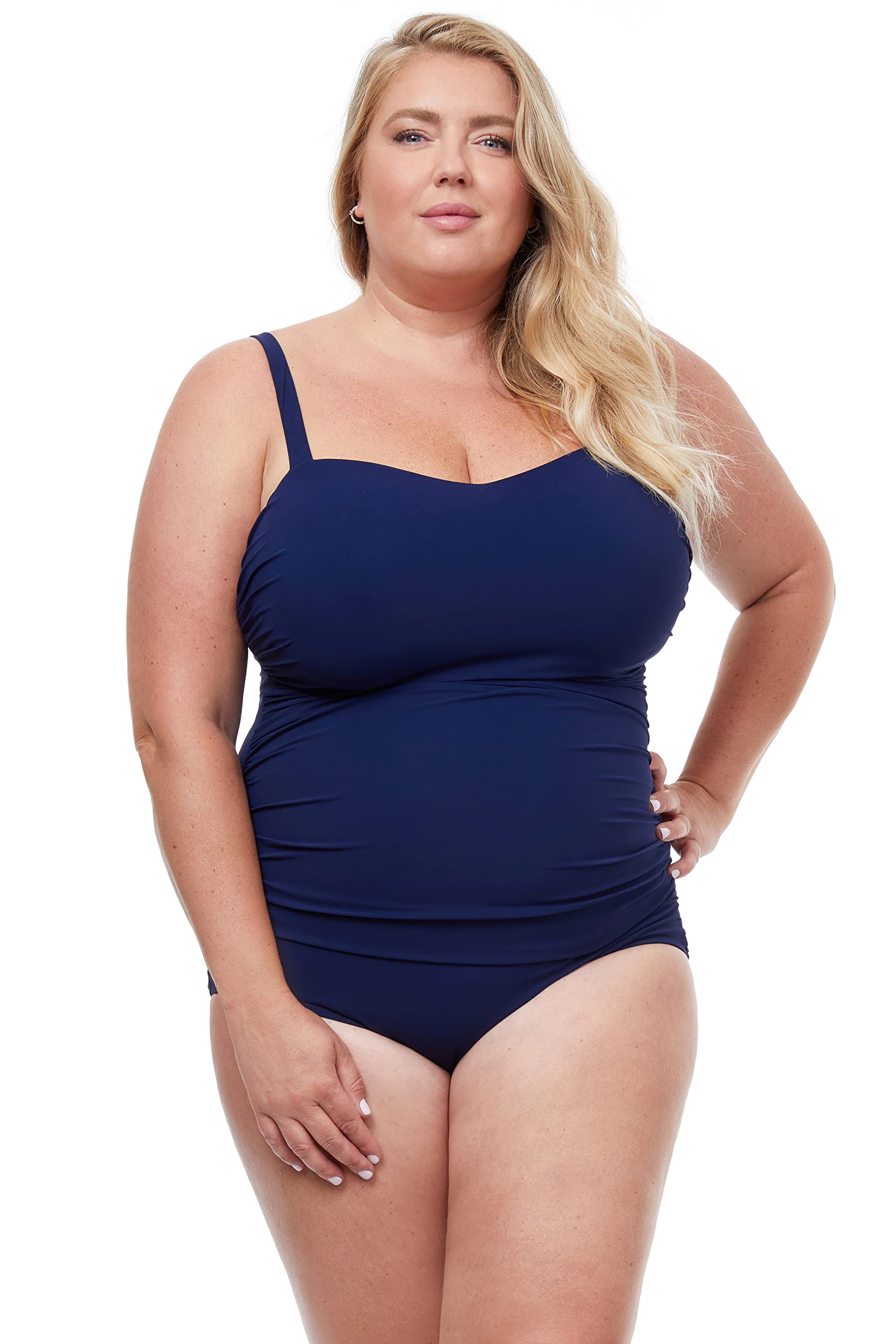 Gottex Women's Plus Size Sweetheart One Piece Swimsuit - Flattering Swimwear for Curvy Women, Perfect for Beach Vacations & Pool Parties