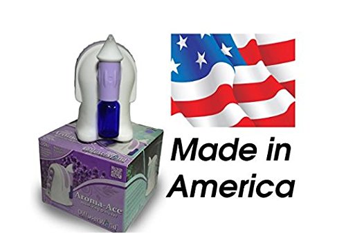 Aroma-Whisper Essential Oil Diffuser Ultrasonic Humidifier - 110V US Plug, White | Perfect for Home, Office, Yoga & Spa Relaxation