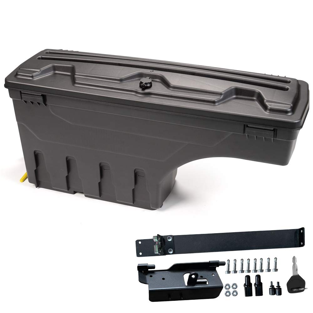 GRAND ORANGE Lockable Truck Bed Toolbox for Dodge Ram 1500/2500/3500 (2002-2018) - Left Driver Side Storage Box | Durable Cargo Organizer for Camping, Work & Road Trips
