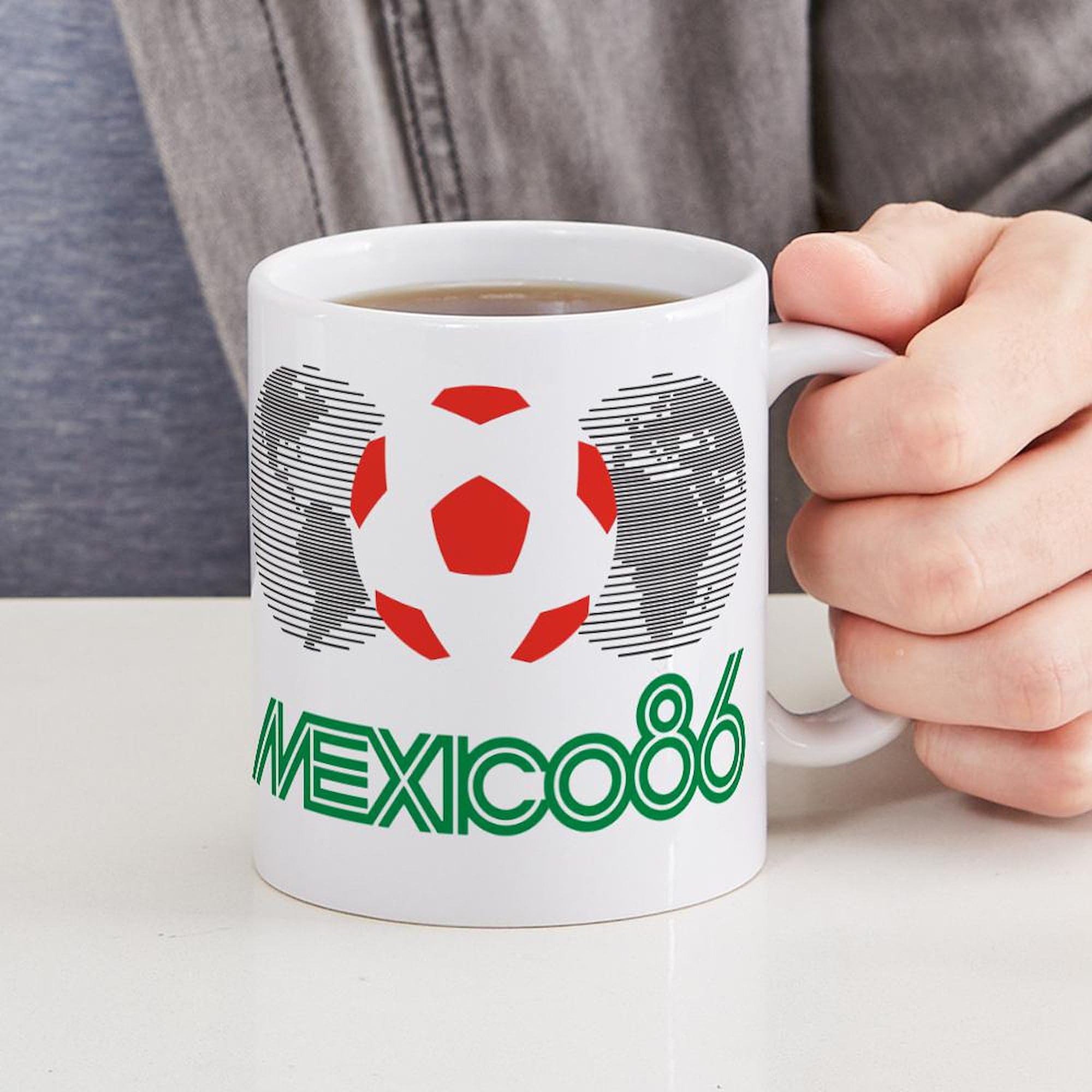 Mexico 86 Ceramic Coffee Mug - 11 oz (325 ml) | Durable & Stylish Coffee Cup for Home, Office, or Gifts | Perfect for Hot Beverages, Tea, or Cocoa