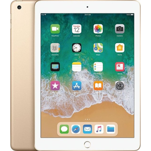 Apple iPad 5th Generation (2017 Model) 9.7-inch 128GB WiFi Tablet - Gold | Perfect for Work, Study & Entertainment