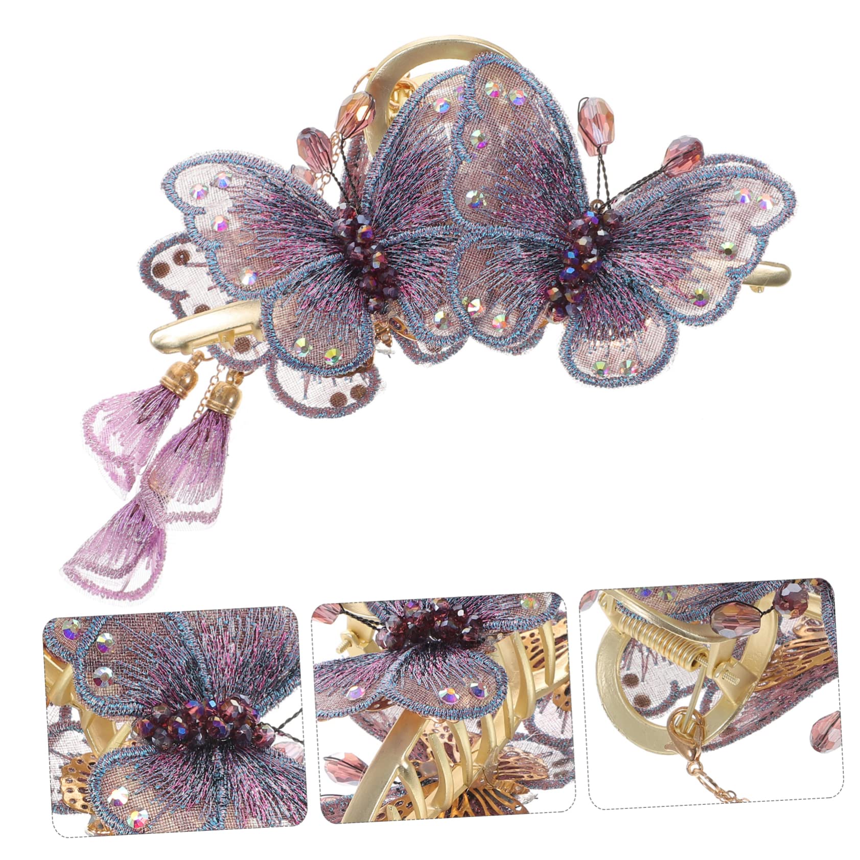 Minkissy 4pcs Mini Hair Clips for Women - Japanese Duckbill Hair Pins, Pastel Metal Hair Claw Clips, Cute French Hair Accessories for Bridal, Party & Everyday Styling