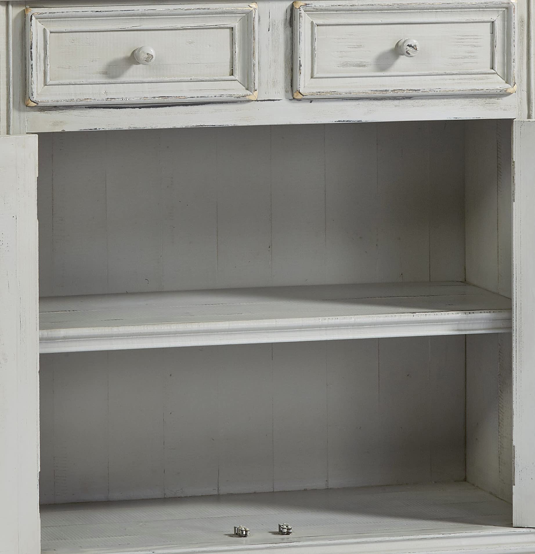 Progressive Furniture Audrey Accent Cabinet in Gray - Stylish Storage Solution for Living Room, Bedroom & Entryway