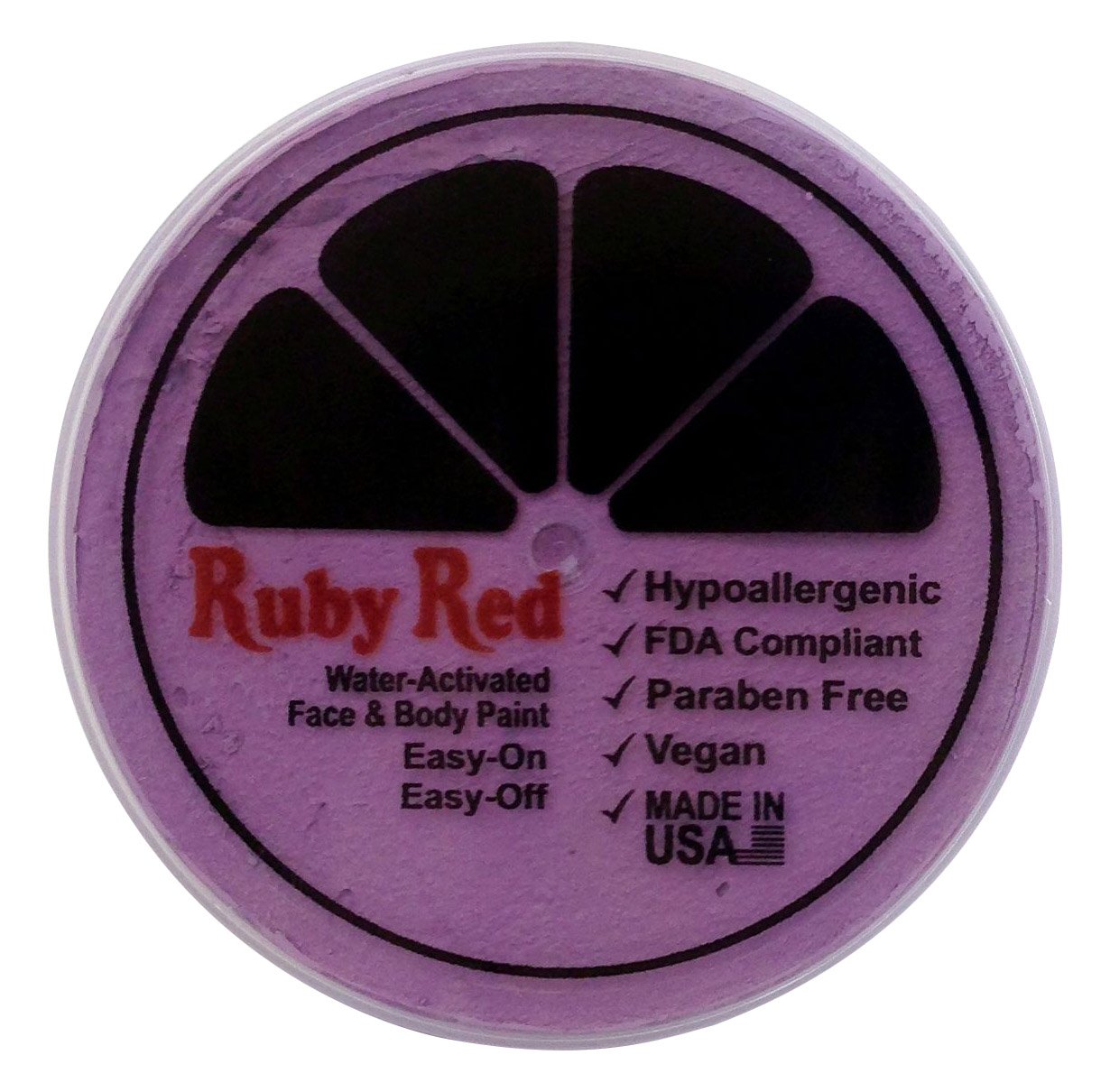 Ruby Red Face Paint - 75ML (2.5oz) | Non-Toxic, Vibrant Color for Halloween, Cosplay & Body Art | Safe for Kids & Adults | Lavender Scented