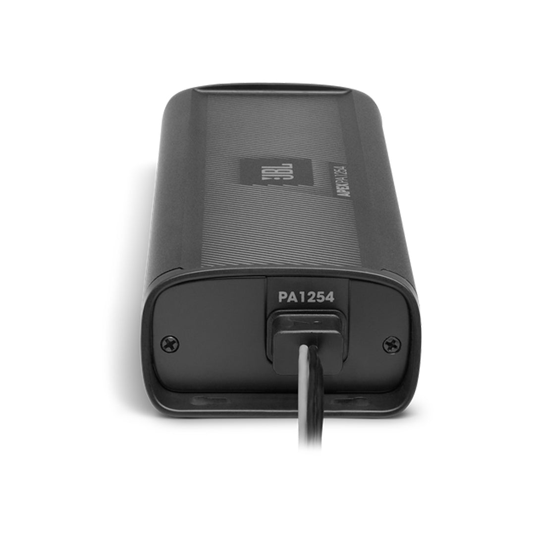 JBL APEX PA1254 4-Channel 300W Full Range Powersports Amplifier - Perfect for Motorcycles, ATVs, and Marine Audio Systems