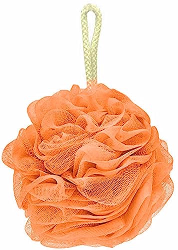 Natural Loofah Sponge for Exfoliating & Cleansing - Soft Bath & Shower Scrubber (Pack of 1) - Multicolor - Perfect for Sensitive Skin & Spa Day at Home
