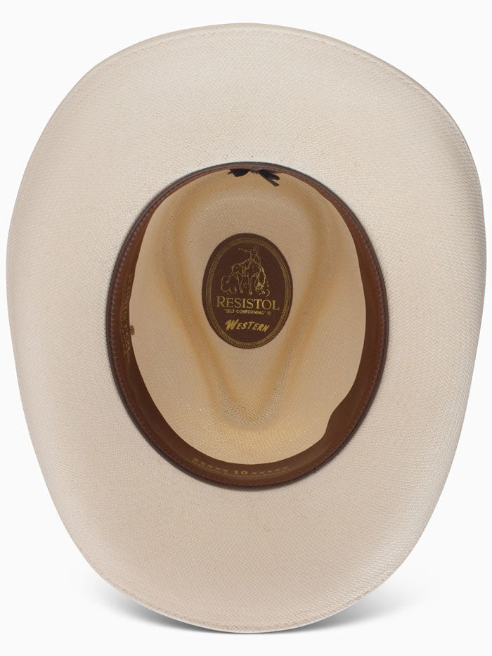 Resistol RSBGSP 503481 BIG SPENDER Natural Straw Cowboy Hat for Men - Western Style Sun Protection for Outdoor, Rodeo & Summer Activities
