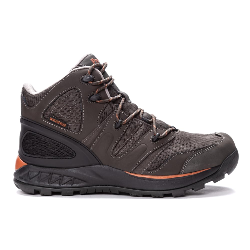 Propet Men's Veymont Waterproof Hiking Boots - Lightweight Comfortable Outdoor Shoes for Trail Walking & Casual Wear