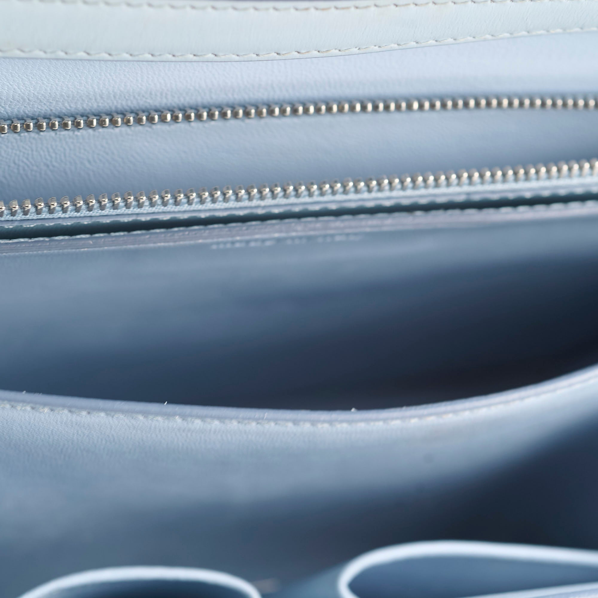 Celine Box Shoulder Bag Light Blue | Genuine Leather Crossbody Purse for Women | Perfect for Work, Travel & Evening Events