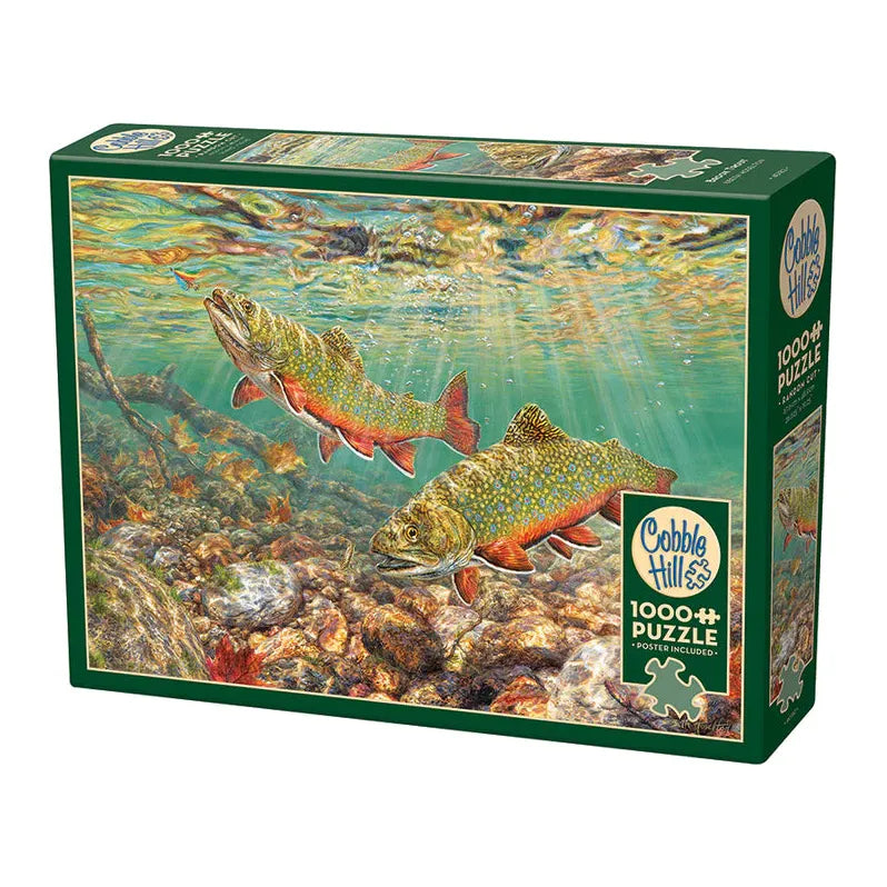 Premium Brook Trout Fishing Lure PZ1000 - Realistic Bait for Freshwater Fishing - Ideal for Trout, Bass, and Salmon - Perfect for Streams, Rivers, and Lakes