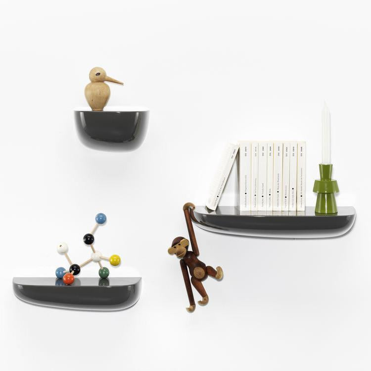 Vitra Corniches Wall Shelves - Modern Floating Shelves for Home & Office Decor - Perfect for Living Room, Bedroom, and Kitchen Storage