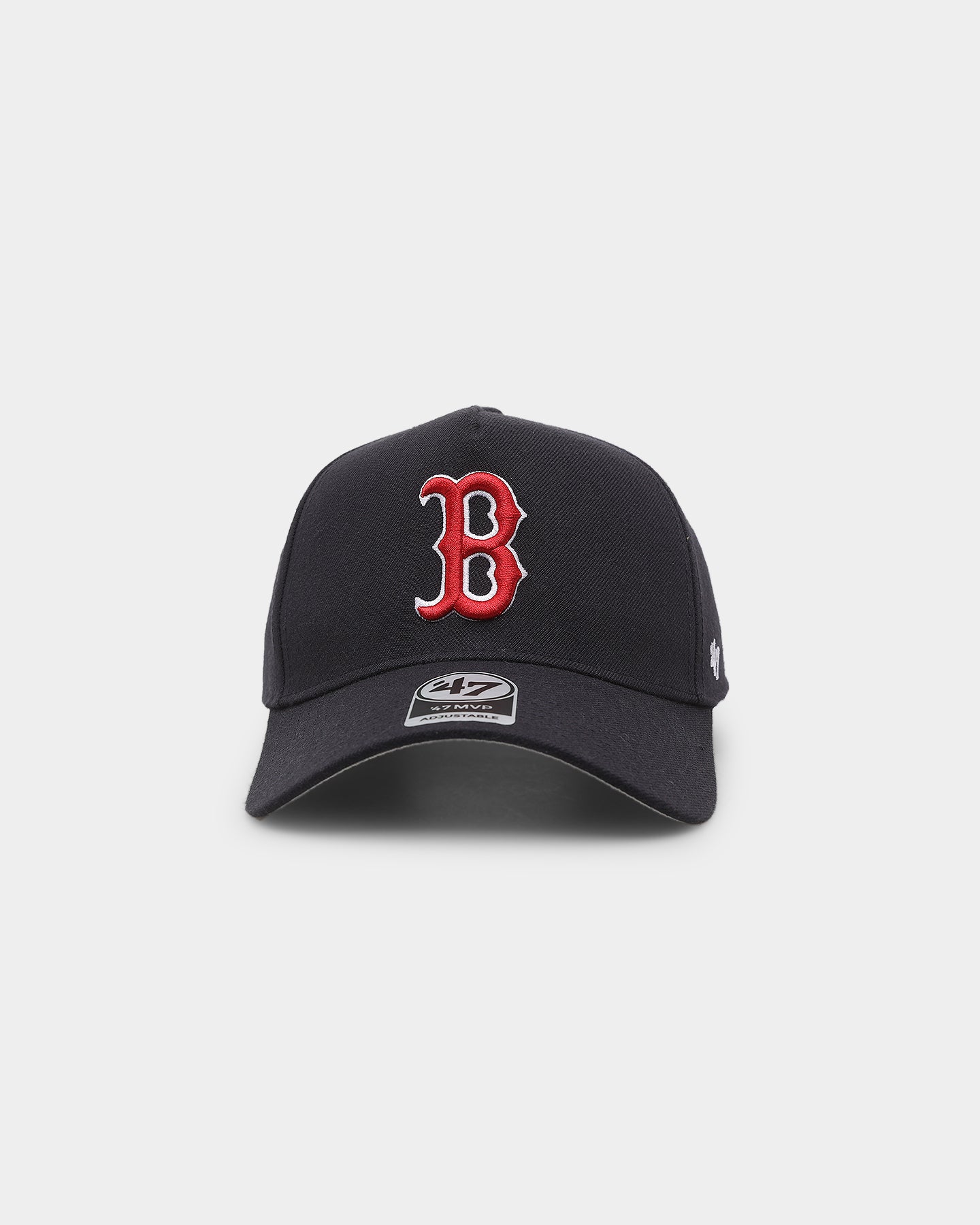 47 Brand Boston Red Sox MVP Adjustable Snapback Hat - Navy Blue Baseball Cap for Men & Women - Perfect for Game Day, Sports Events & Casual Wear